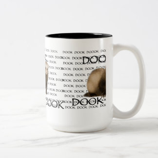 DOOKING FERRET Two-Tone COFFEE MUG