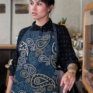 Doolde Paisley Apron