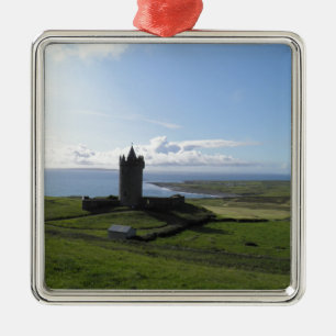 Doolin, Ireland Metal Tree Decoration