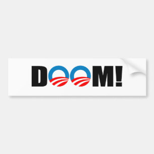 DOOM! BUMPER STICKER