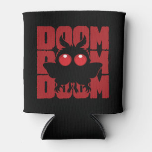 DOOM DOOM DOOM Kawaii Mothman Cryptid Can Cooler