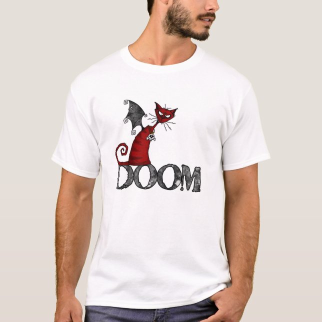 doom kitty T-Shirt (Front)