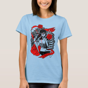 DOOM! Magazine "Roses" Burnout T-shirt