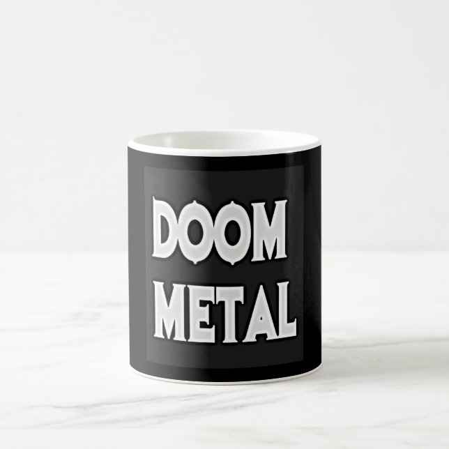 Doom Metal Coffee Mug (Center)