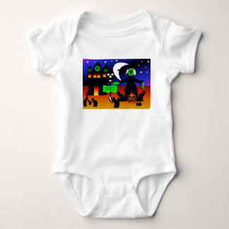 Doom Town Baby Bodysuit