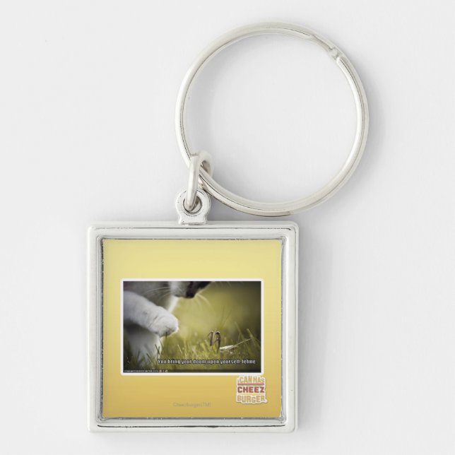 Doom upon yourself key ring (Front)
