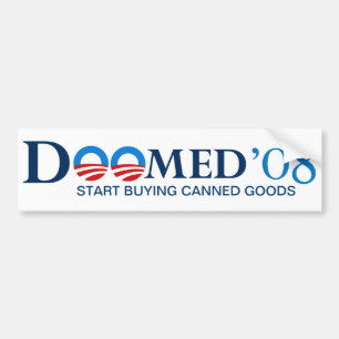 Doomed 08 Bumper Sticker