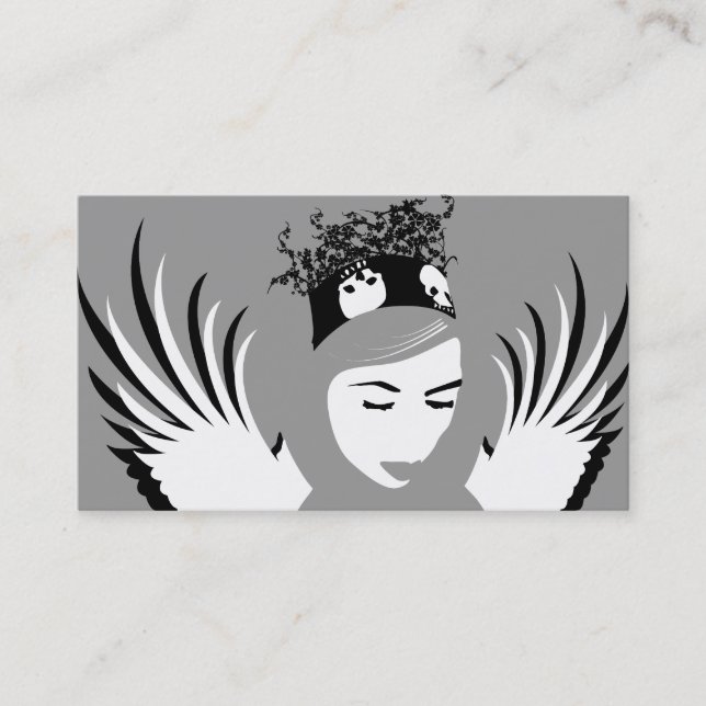 doomed devotion : lost angel business card (Front)
