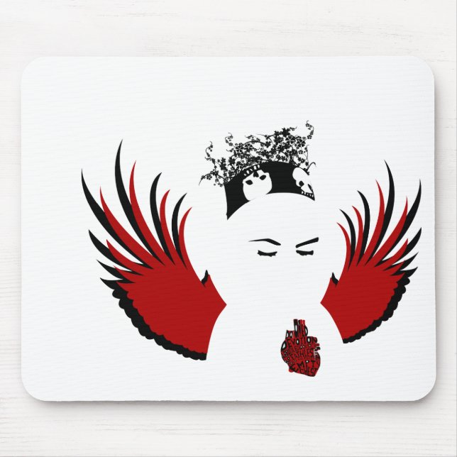 doomed devotion : lost angel mouse mat (Front)