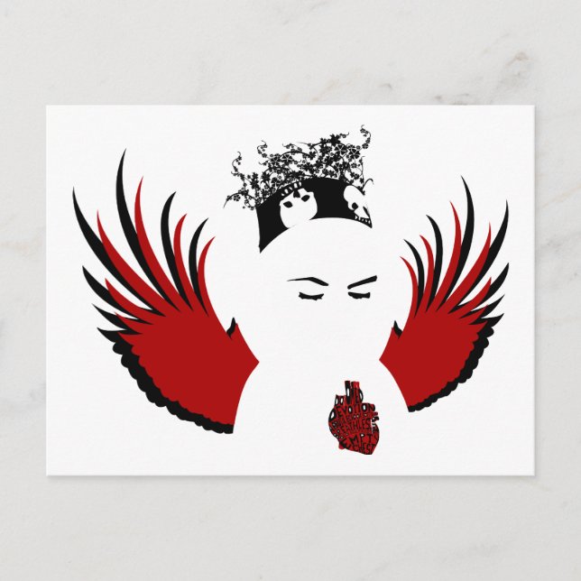 doomed devotion : lost angel postcard (Front)