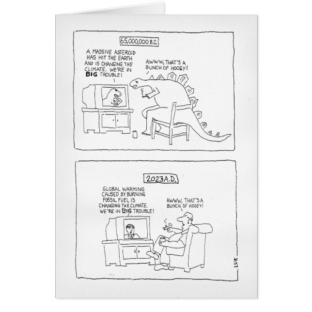 Doomsday Cartoon: earth in crisis (Front)