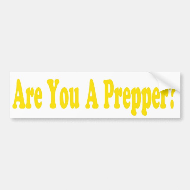 Doomsday Preppers sticker (Front)