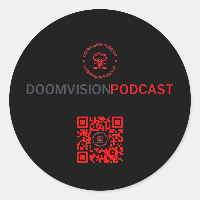 DoomVision Sticker (Front)