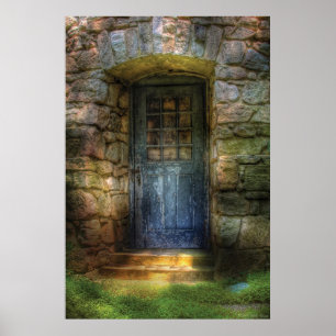 Door - A rather old door leading to somewhere Poster