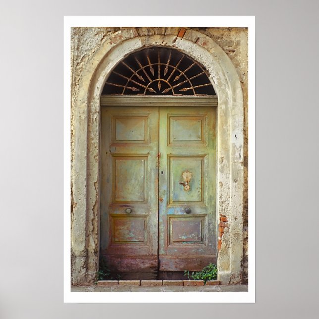Door-Acciaroli,Italy Poster (Front)