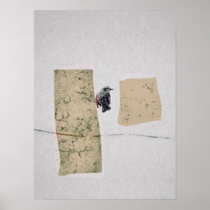 Door Bird Window Poster