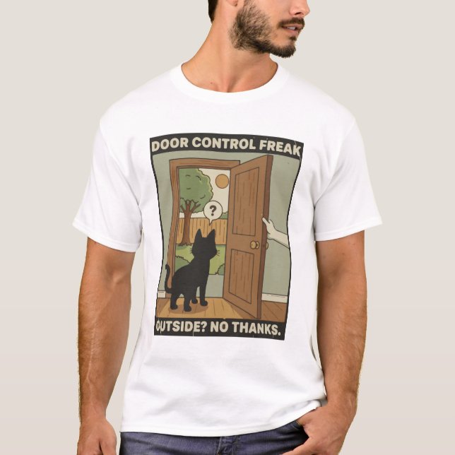 Door Control Freak T-Shirt (Front)