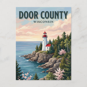Door County Sturgeon Bay Wisconsin Postcard
