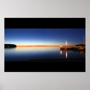 Door County Sunset Poster