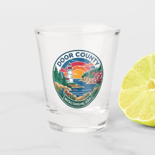Door County USA Shot Glass