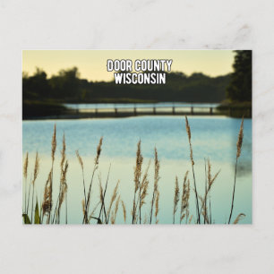 Door County Wisconsin Holiday Postcard