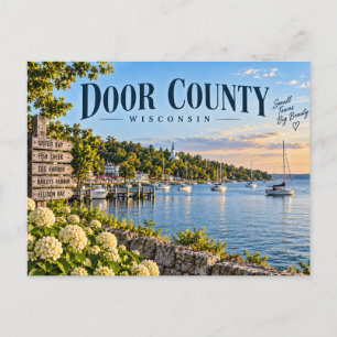 Door County Wisconsin Postcard
