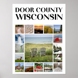 Door County, Wisconsin – Scenic Views Poster