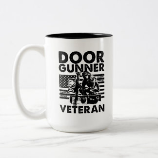 Door Gunner Vietnam: Guardians of the Skies Two-Tone Coffee Mug