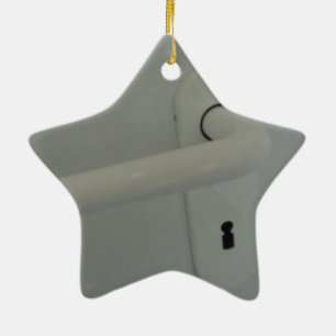 door handle ceramic tree decoration