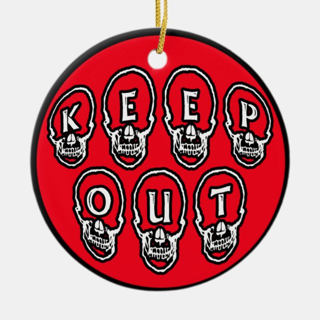 Door Hanger for Teen's Room Ceramic Tree Decoration (Front)