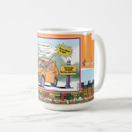 Door Is a Jar | Literal Wordplay Humor Classic Coffee Mug