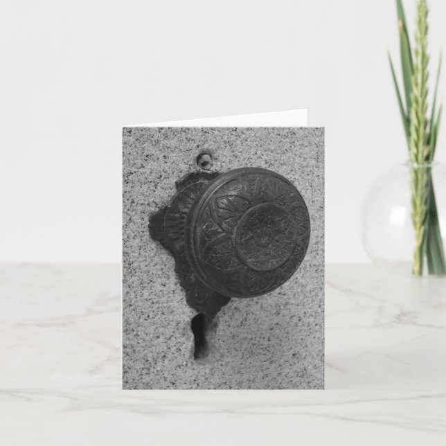 Door Knob - Note Card (Front)