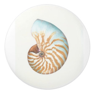 Door Knobs: Nautilus Ceramic Knob