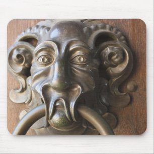 Door knocker at the Neue Residenz Mouse Mat
