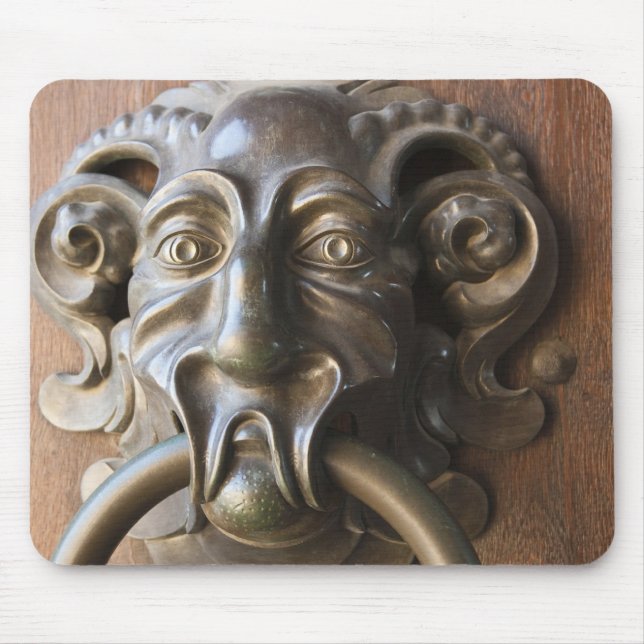 Door knocker at the Neue Residenz Mouse Mat (Front)