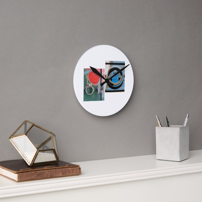 Door Knockers Round Clock (Office)