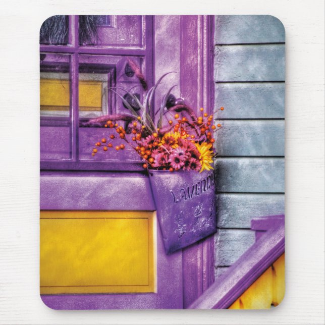 Door - Lavender Mouse Mat (Front)