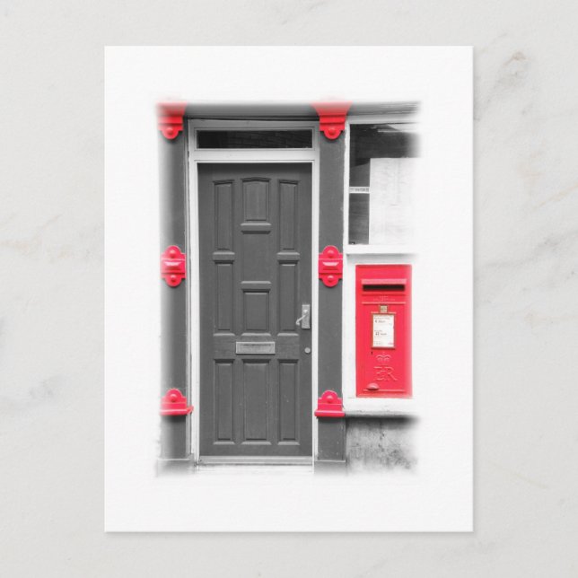 Door & Letterbox Postcard (Front)