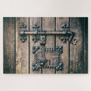 Door lock of the Nossa Senhora da Pena Church Jigsaw Puzzle