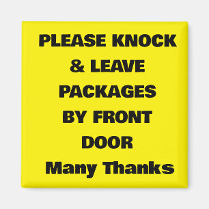 DOOR MAGNET FOR DELIVERIES