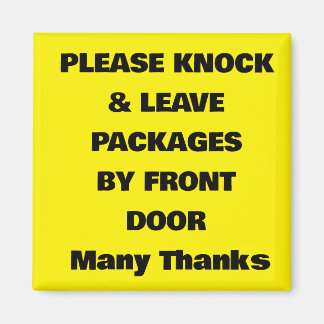 DOOR MAGNET FOR DELIVERIES