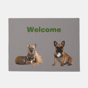 door mat French bulldoggen 