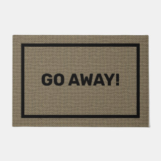 Door Mat Go Away | Large