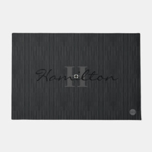 Door Mat - HAMbWG - Blackish Gradient / Monogram