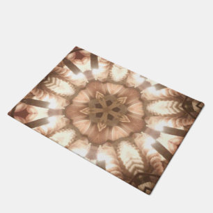 Door Mat, Lit Merry Christmas Tree Lights Doormat