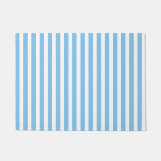 Door Mat neptune and white stripe