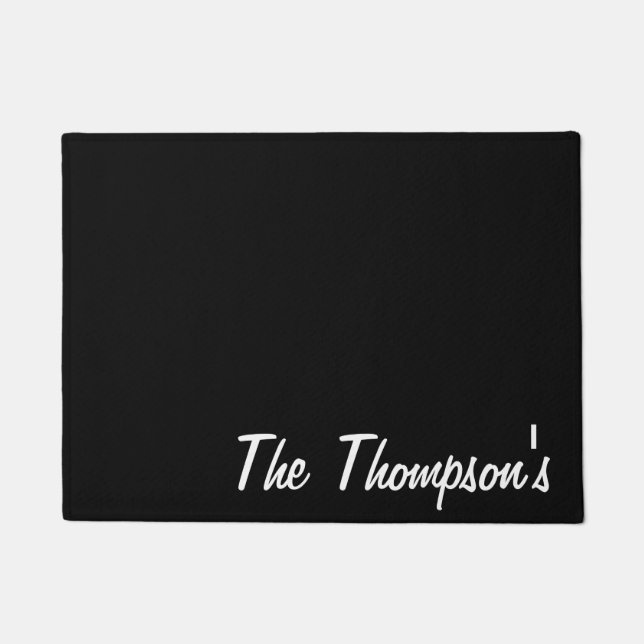 Door Mat - Personalised Name  (Front)
