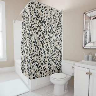 Door Mat Shower Curtain
