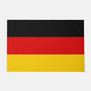 Door Mat with Flag of Germany