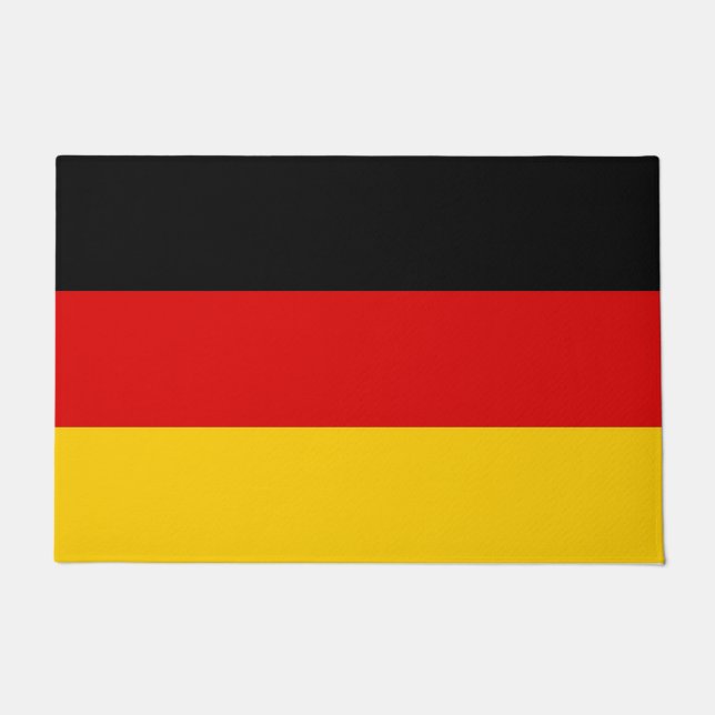 Door Mat with Flag of Germany (Front)